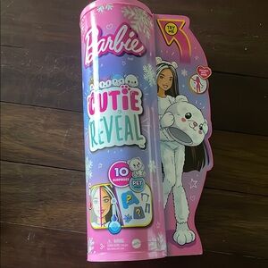 Barbie Cutie Reveal Doll Polar Bear with Pet NIB